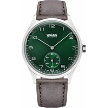 Vulcain Grand Prix - Small Second Green - Grey Leather