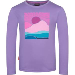 Trollkids Детска блуза с дълъг ръкав Trollkids Girl's Falketind Longsleeve Longsleeve - Lilac - размер 164 (EU) (704-5817-0218)
