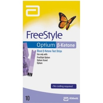 FreeStyle Optium beta-ketone 10 ks