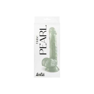 Pearl Drops Perłowy dildo Mabe Pearl White