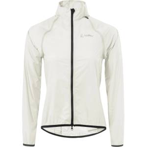 Löffler Дамско ветрозащитно яке за колоездене Löffler Women's Bike Zip-Off Jacket Windshell Cycling jacket - Creme White - размер 44 (EU) (151-0833-0216)