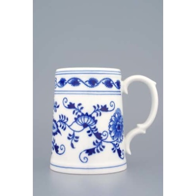 Cibulák korbel hladký 0,50 l cibulový porcelán originálny porcelán Dubí