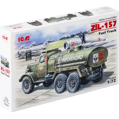 ICM 6672561 ZIL 157 cisterna Fuel Truck 1:72
