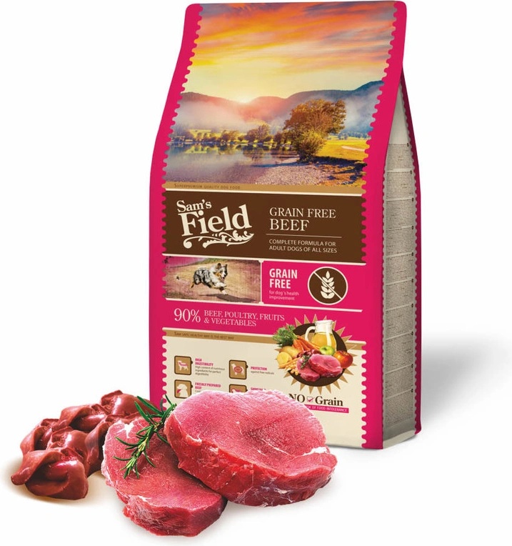 Sam's Field Grain Free Beef Angus 2,5 kg Sam's Field Grain Free Beef Angus 2,5 kg