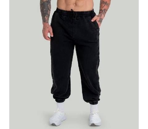 Strix tepláky Washed Black