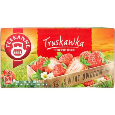 Teekanne čaj Strawbery Sunrise 20 x 2,5 g