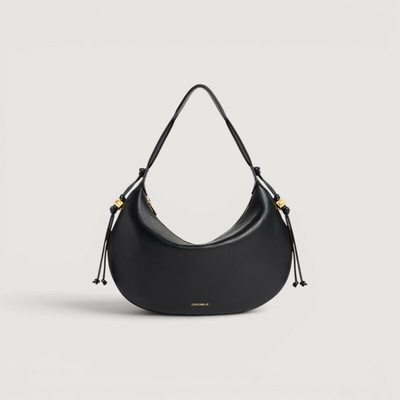 Coccinelle THESS MEDIUM kožená kabelka Noir