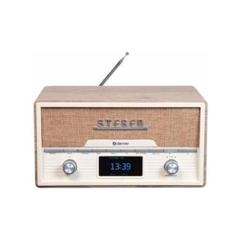 Denver Electronics Denver MDA-525 Light Brown DAB+/CD ретро радио