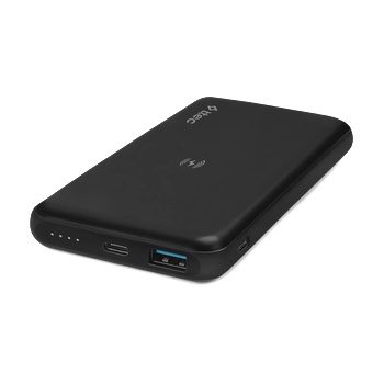 Ttec Външна батерия PowerSlim Pro W QI/PD/QC 3.0 10.000mAh Wireless Universal Mobile Charger - Черна, 116893