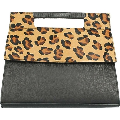 Made in Italy kožená kabelka 230 leopard