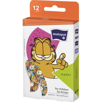 Matopat Náplast Happy 12 ks