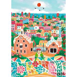 Trefl - Puzzle Premium Plus: Barcelona, Spain - 1 000 piese