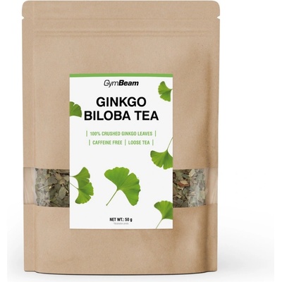 GymBeam Чай от гинко билоба 50 g