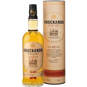 Knockando 12y 43% 0,7 l (tuba)