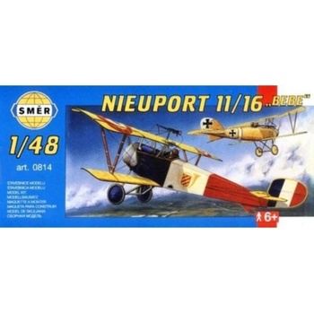 Směr Model Nieuport Bebe 12 9x16 2cm v krabici 31x13 5x3 5cm 11:16