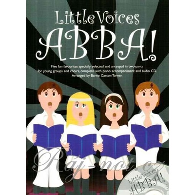 Little Voices ABBA Book/Media noty pre dvojhlasný zbor a klavír