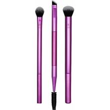 Real Techniques Brushes Eyes Duo sada kosmetický stínový štětec Base Shadow + kosmetický štětec na oční stíny Deluxe Crease