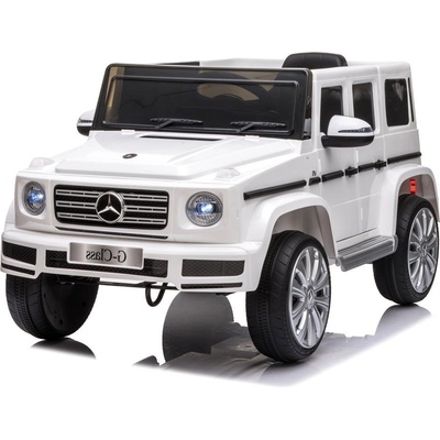 Mamido Elektrické autíčko Mercedes G500 biela