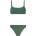 Protest Dice Bandeau bikini - Green (Veggie Green)