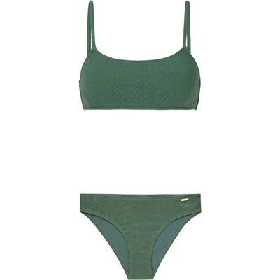 Protest Dice Bandeau bikini - Green (Veggie Green)