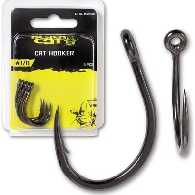 Black Cat Cat Hooker DG coating veľ.1 5 ks