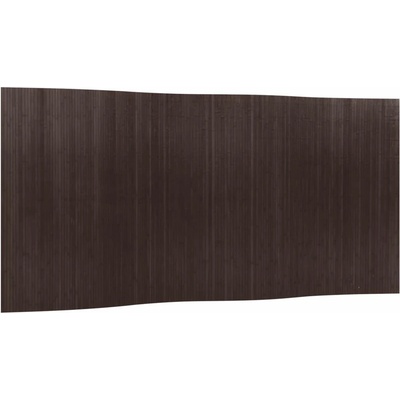 vidaXL Paraván 400 × 165 cm bambusový tmavě hnědý 377002
