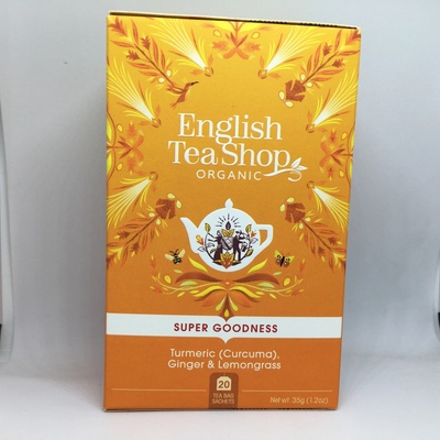 English Tea Shop čaj Kurkuma zázvor a citrónová tráva 20 sáčků 35 g