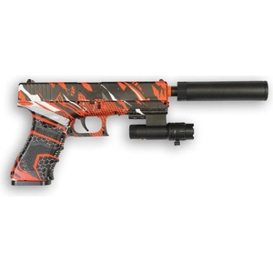Sunny Blaster Glock - 2, пистолет за водни гел топчета с аксесоари, черен (Glock-2)