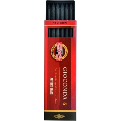 KOH-I-NOOR Artificial Charcoals Grad. 3 Комплект изкуствени въглени 5, 6 mm 6 бр (8673003005PK)