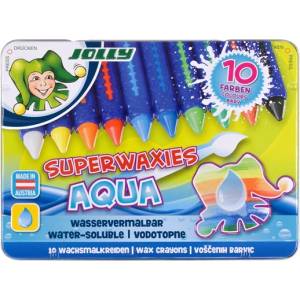 JOLLY Superwaxies Акварелни пастели комплект от 10 броя 5955-0003 (5955-0003)