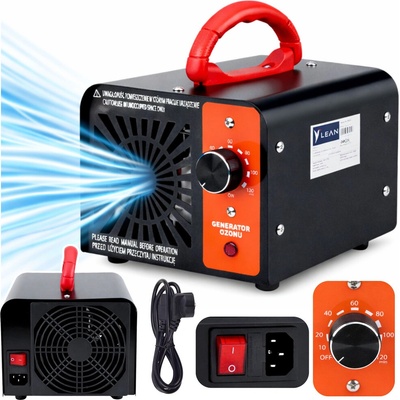 LEAN 29378 Generátor ozonu 155 W 60 000 mg/h časovač 1 - 120 min – Sleviste.cz