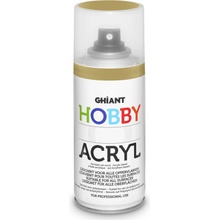 Ghiant Hobby akrylová barva ve spreji 150 ml zlatá