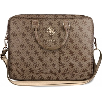 Guess GUCB15G4GFBR PU 4G Metal Logo Computer Bag 15/16" Brown