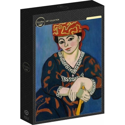 Grafika Henri Matisse H. Matisse Červený Madras 500 dílků