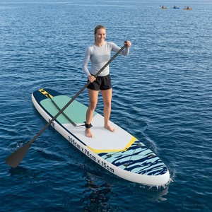 vidaXL Надуваема дъска за сърф APEX 305 x 76 x 15 cm Синьо (42039116)