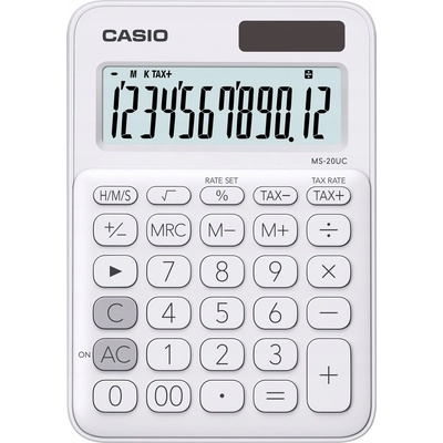 Casio Kancelářská kalkulačka MS-20UC-WE-B