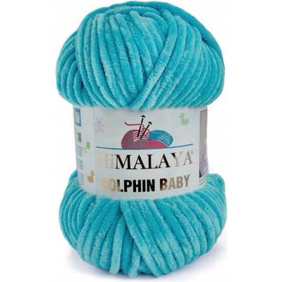 Priadza Himalaya Dolphin Baby 100g 120m 80386 tmavá tyrkysová