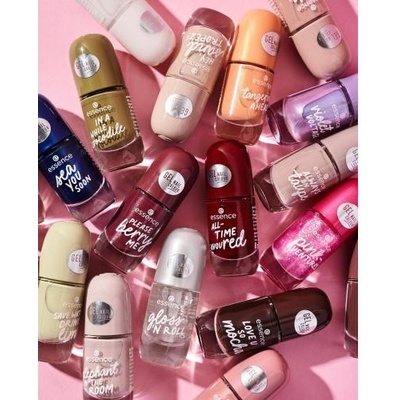 Essence Nail Colour Gel lak 20 Please Berry Me 8 ml