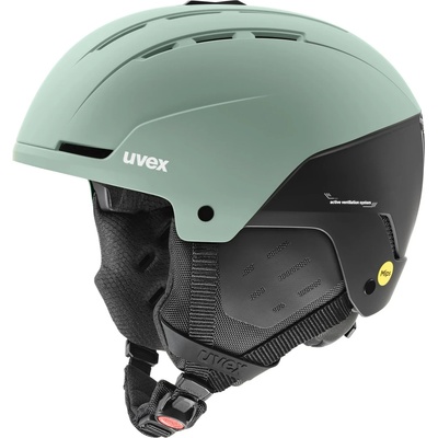 uvex Ски каска Uvex Stance MIPS Ski helmet - Oxid Green / Black Matt - размер 51-55 cm (418-0943-0711)