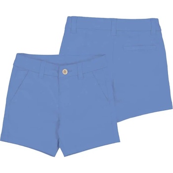 Mayoral Къси панталони памук basic Мастиленосин цвят за бебе момче Mayoral