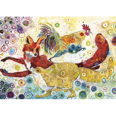 Grafika Sally Rich Leaping Fox's 500 dielov