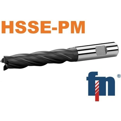 Fréza válcová čelní 3x12mm dlouhá 4bř. HSSE-PM weldon , 1 zub přes střed , typ N 121517.030 AlTiN