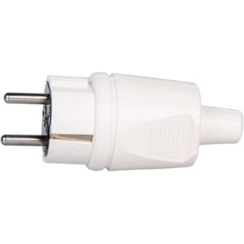 ETC 70-459 бял присъединителен електрически щепсел за битови нужди 16А/230v (70-459)