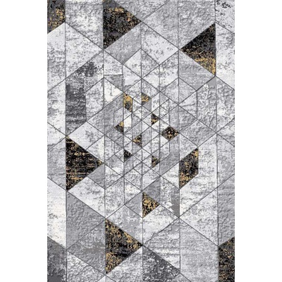 Nej-koberce Tender 23092B VELVET černý / Světle šedý