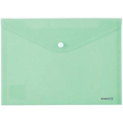 Папка джоб с копче Axent А5 Pastelini Светлозеле (1303418-19-1522-09-A)