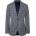 HACKETT Сако Hackett Grey Blue Pow blazer - Grey (Grey)