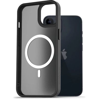 Pouzdro AlzaGuard Matte Case Compatible with MagSafe iPhone 14 černé – Zboží Mobilmania