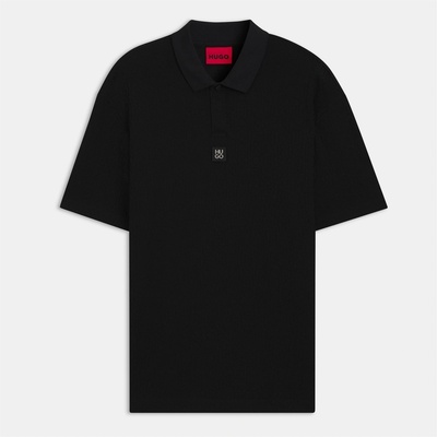 Hugo Блуза с яка Hugo Men's Dallovo Red Short Sleeve Polo Shirt - Black 001