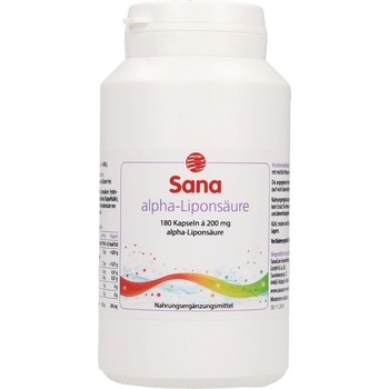 Sana-Care Sana Aлфа-липоева киселина - 180 капсули