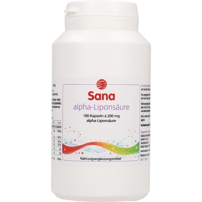 Sana-Care Sana Aлфа-липоева киселина - 180 капсули